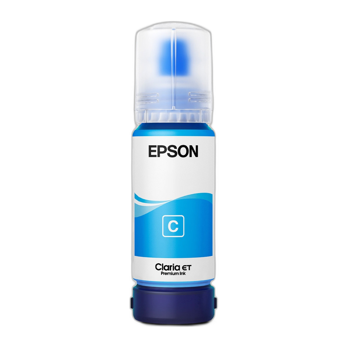 Botella de tinta Epson T555 Cian