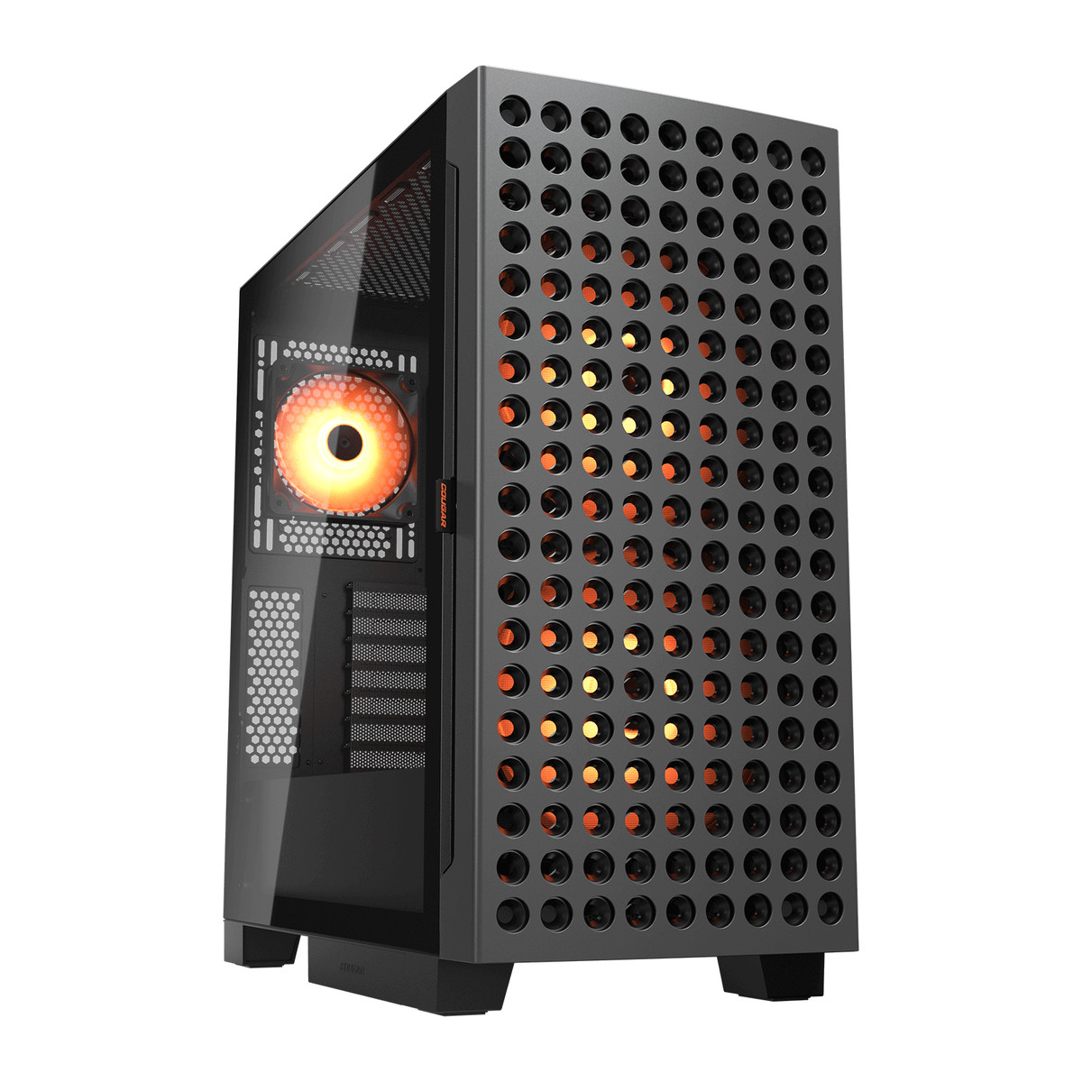 Gabinete Cougar AirFace ECO RGB ATX Negro