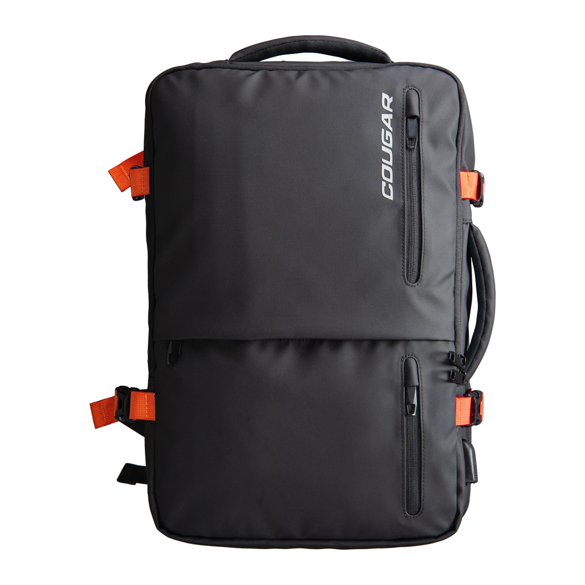Mochila Cougar Vanguard Travel 17" Negro-Naranja