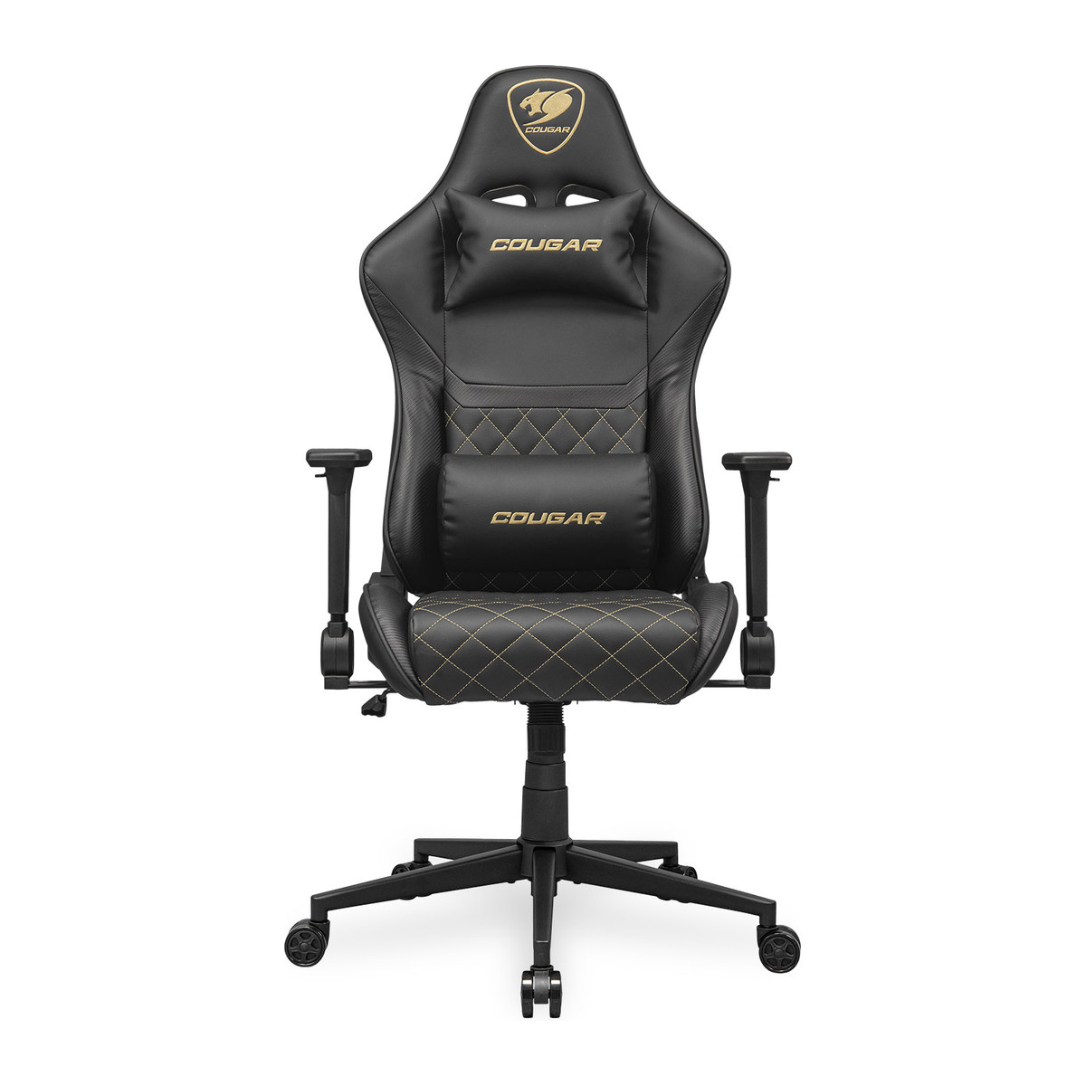 Silla gamer Cougar Armor One V2 Negro Dorado