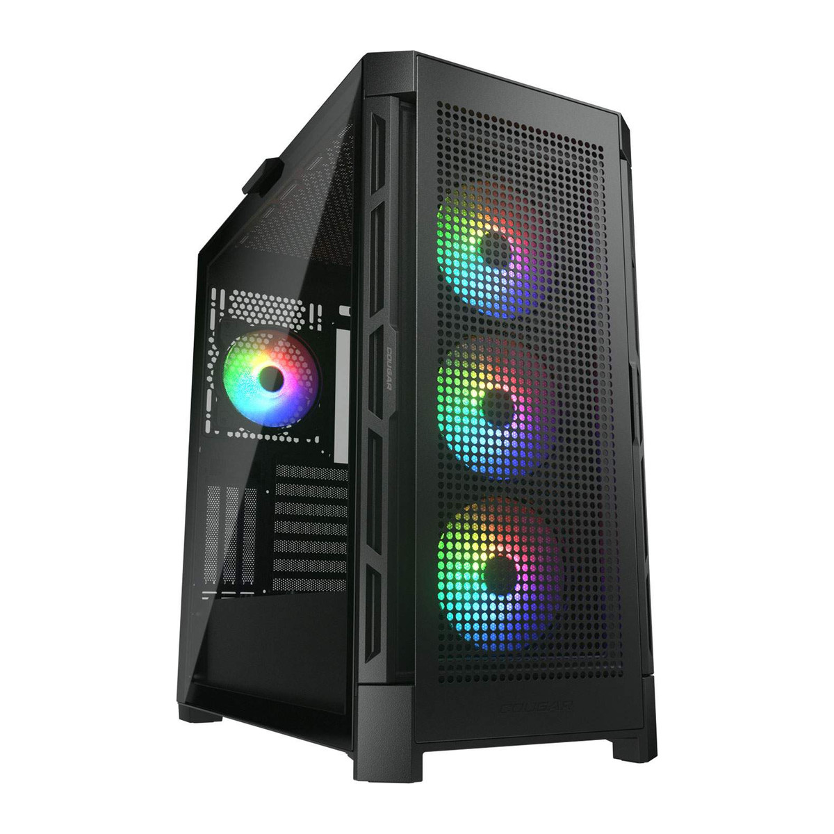 Gabinete Cougar Duoface Pro RGB E-ATX Negro sin fuente