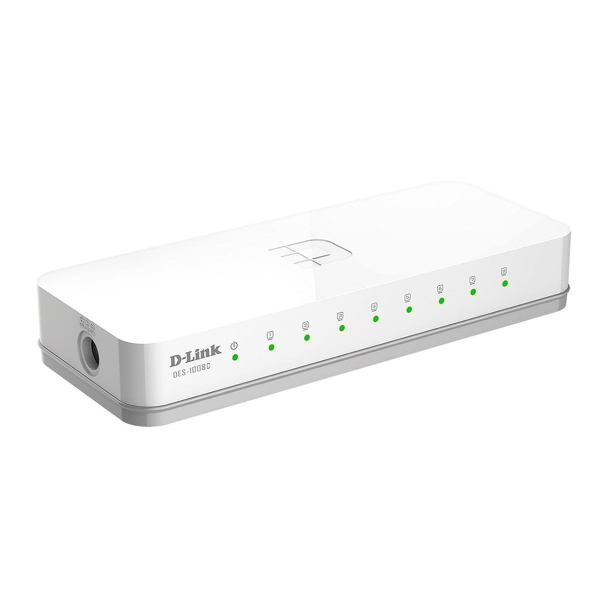 Switch no administrable D-Link DES-1008C 8 puertos Fast Ethernet