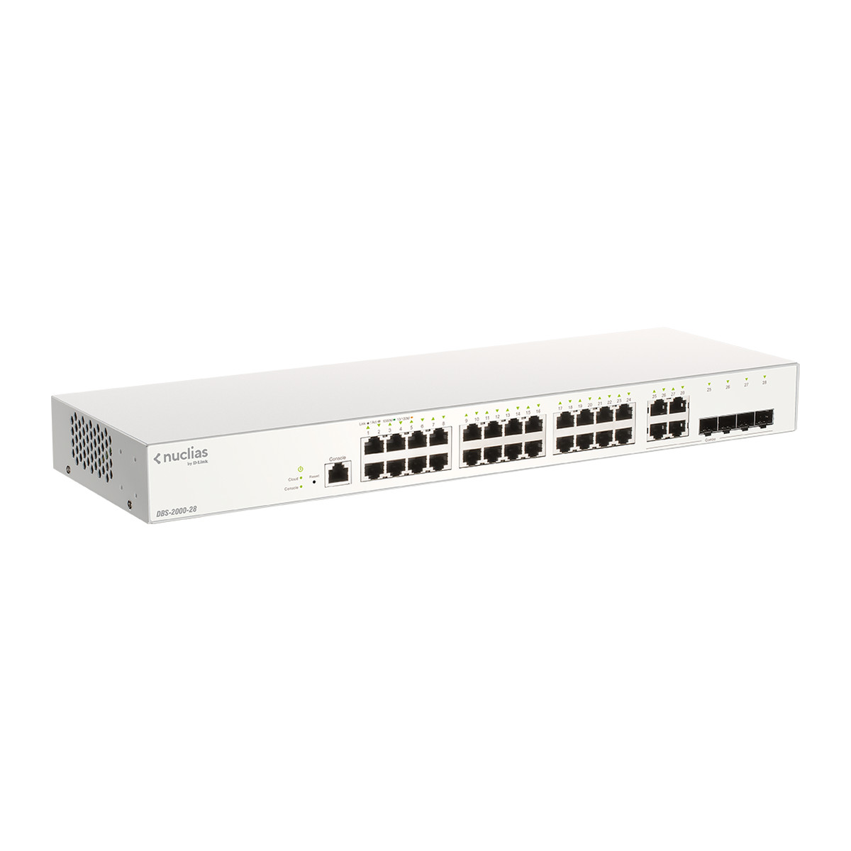 Switch administrado en la nube D-Link Nuclias DBS-2000-28 24 puertos Gigabit