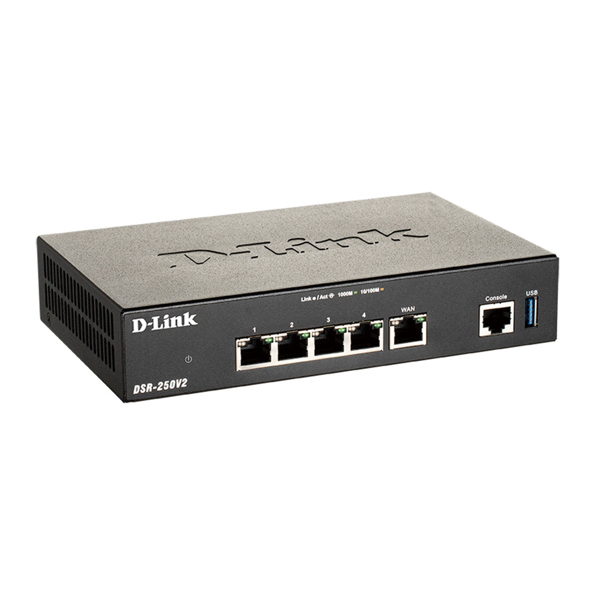 Router VPN firewall D-Link DSR-250V2 5 puertos Gigabit
