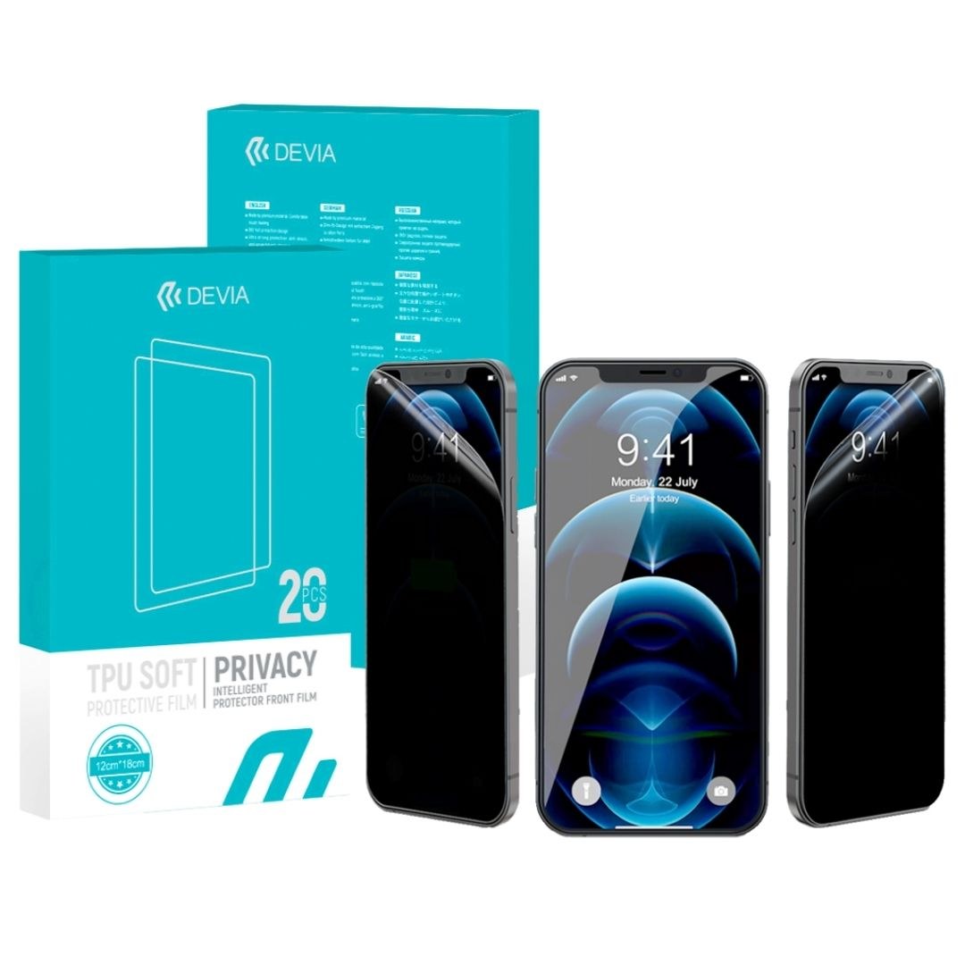Protector de pantalla de hidrogel Devia Privacy Mate para celular
