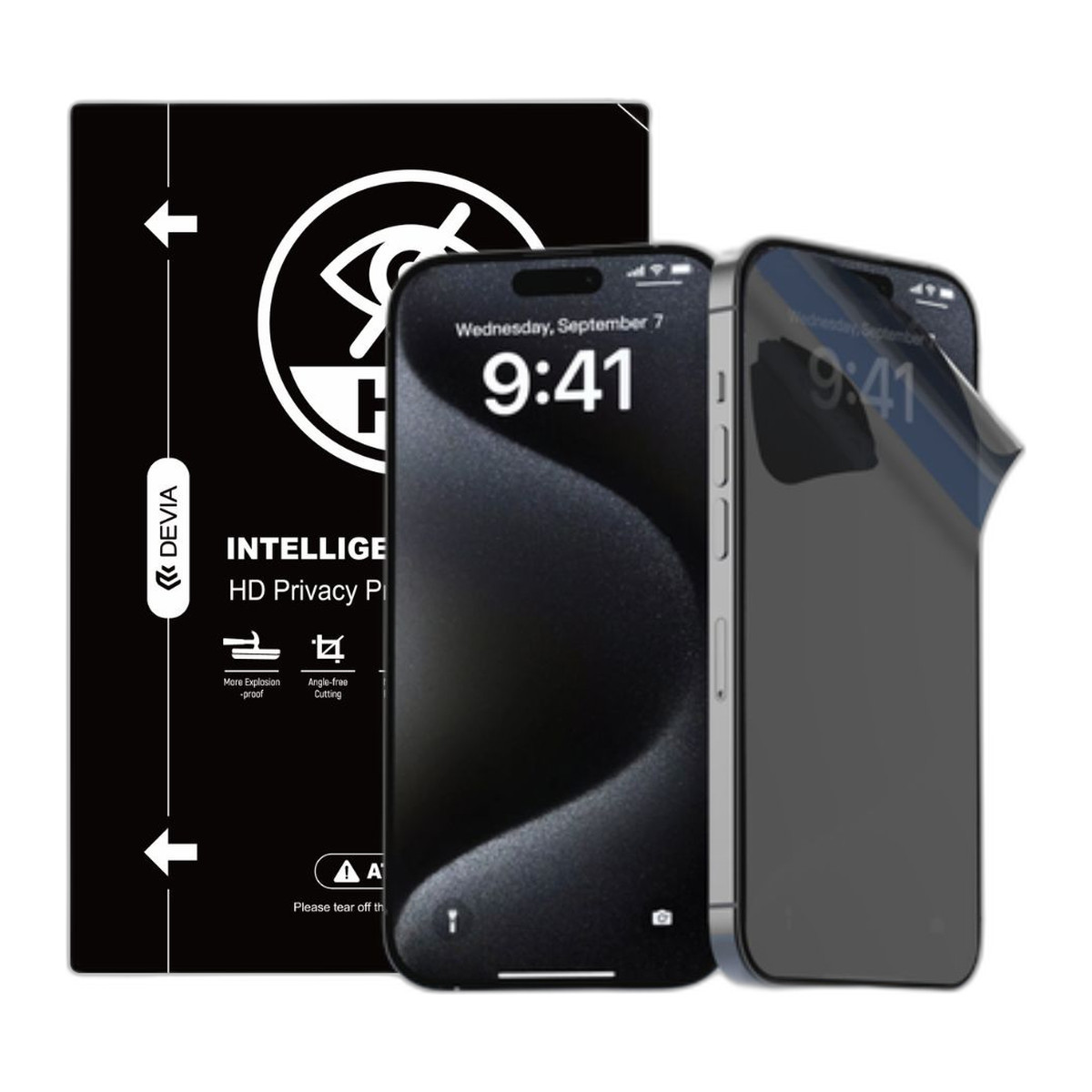 Protector de pantalla de hidrogel Devia Privacy HD para celular