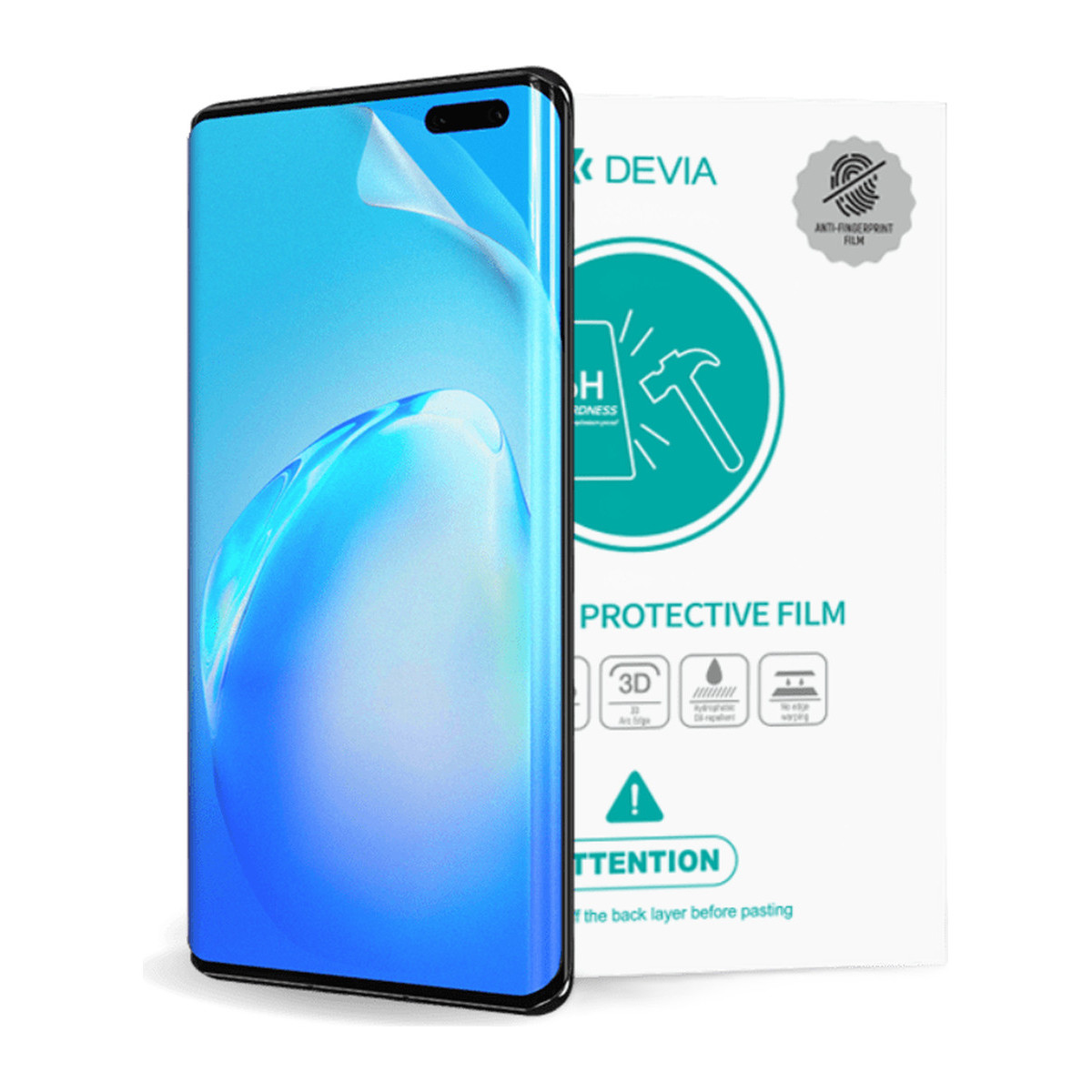Protector de pantalla de hidrogel Devia HD para celular plegable