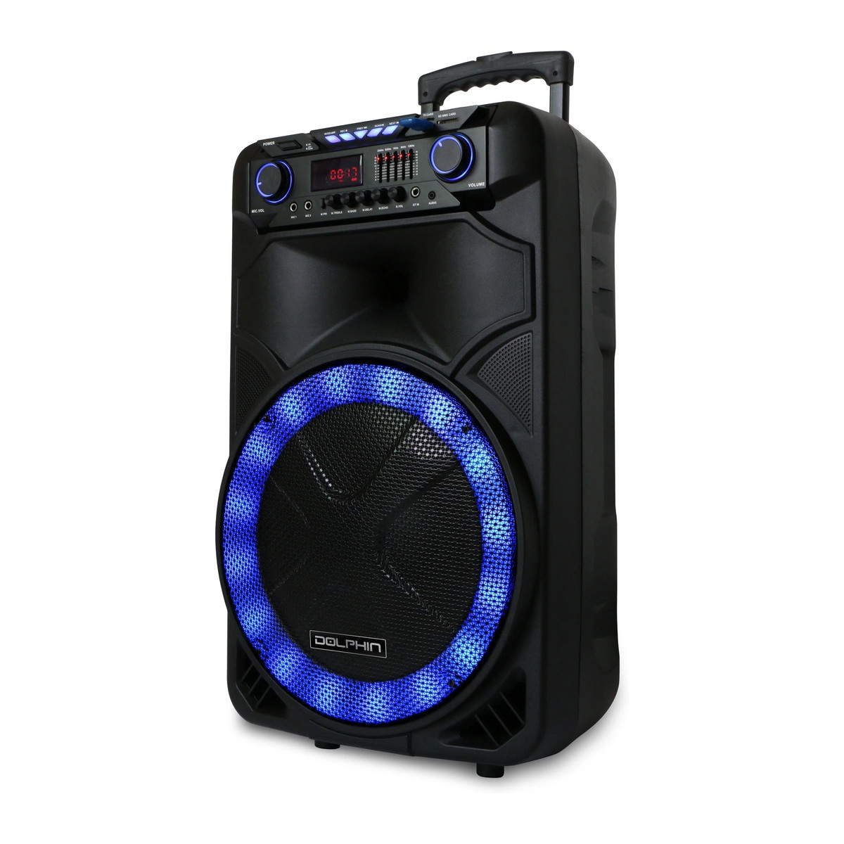 Bocina para fiestas Dolphin SP-1500RBT 15" Negro