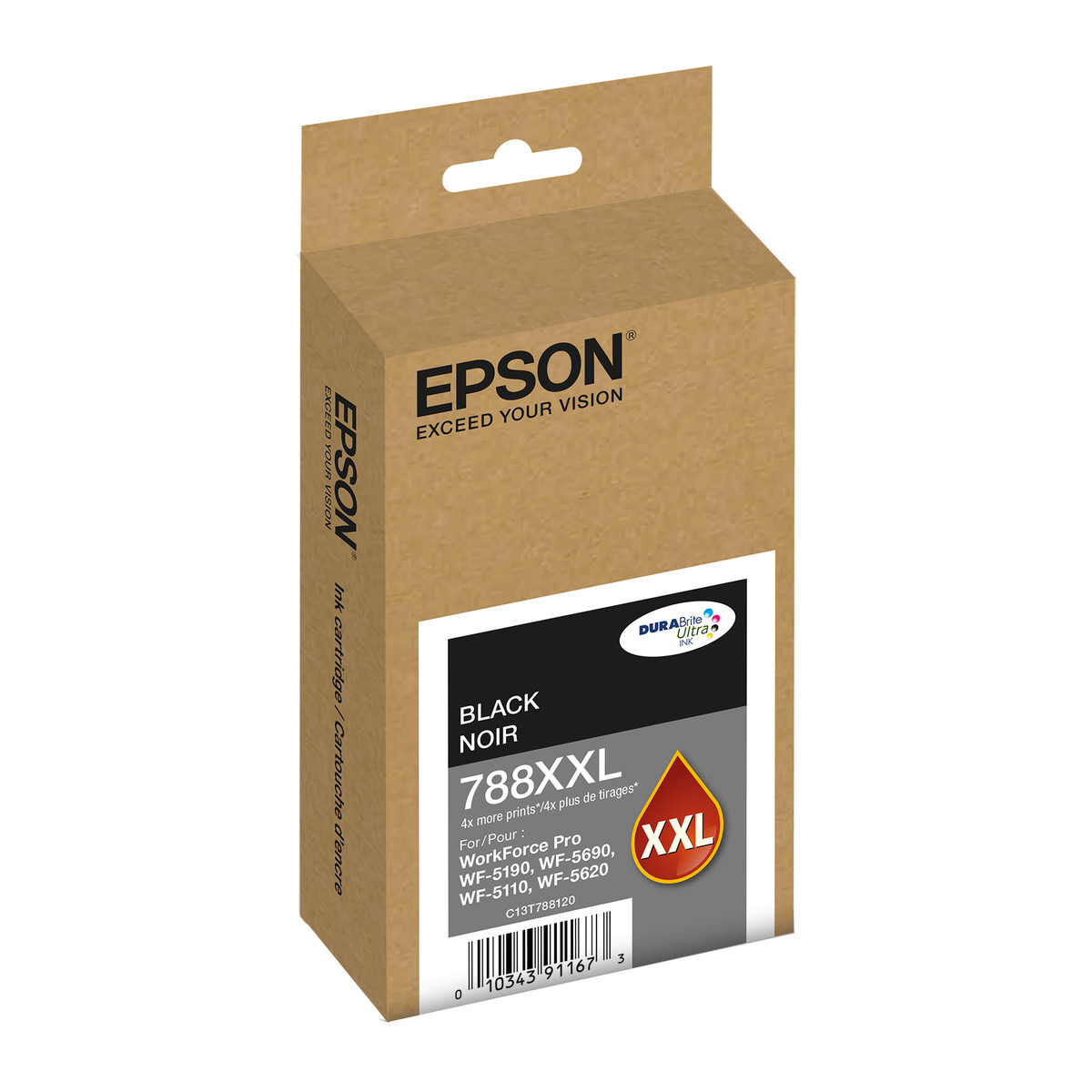 Cartucho de tinta Epson 788XXL Negro