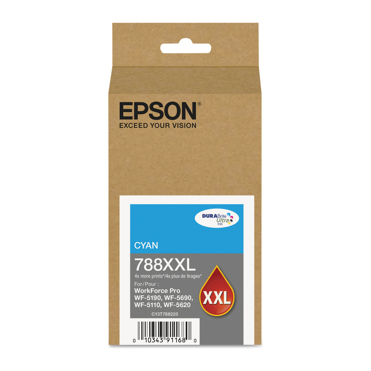 Cartucho de tinta Epson 788XXL Cian