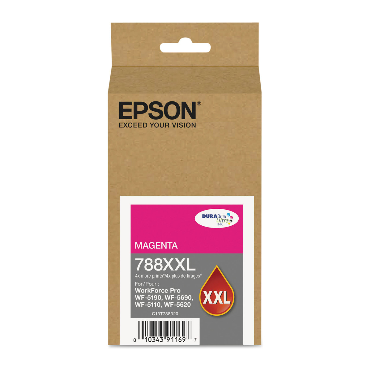 Cartucho de tinta Epson 788XXL Magenta