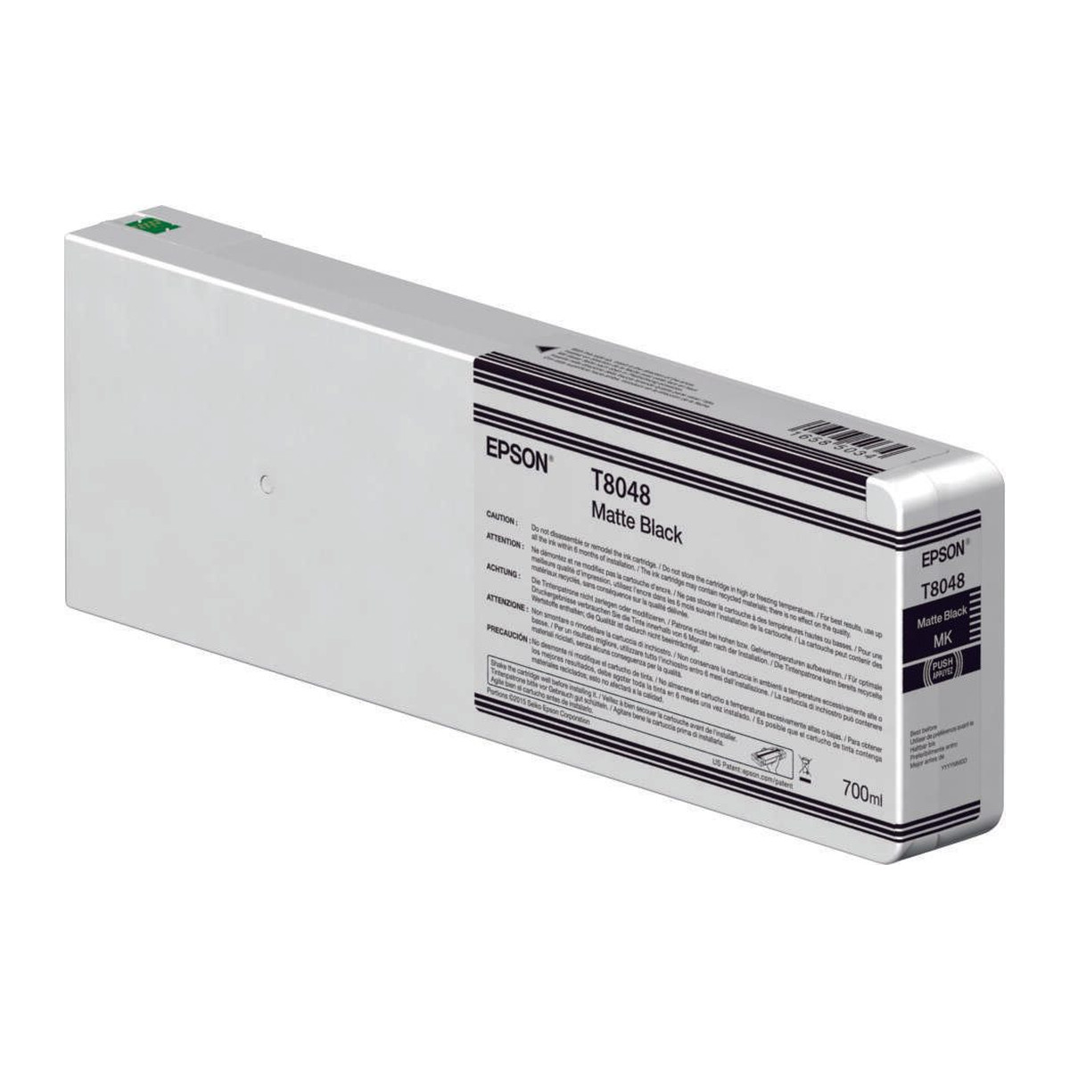 Cartucho de tinta Epson T804 Negro mate 700 ml