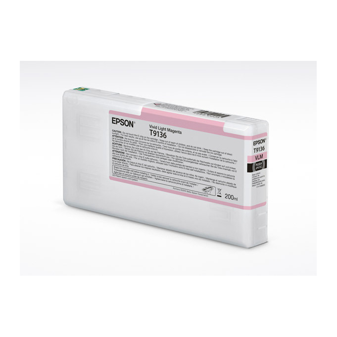 Cartucho de tinta Epson T913 Magenta claro 200 ml