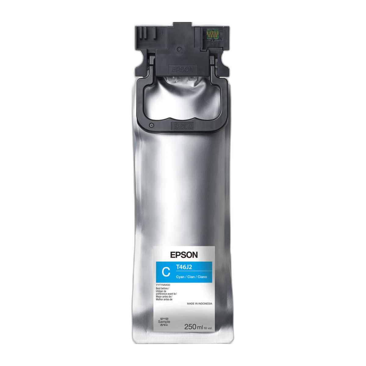Pack de tinta Epson T46J Cian 250 ml