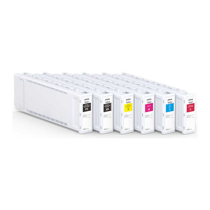 Cartucho de tinta Epson T50L Rojo 700 ml