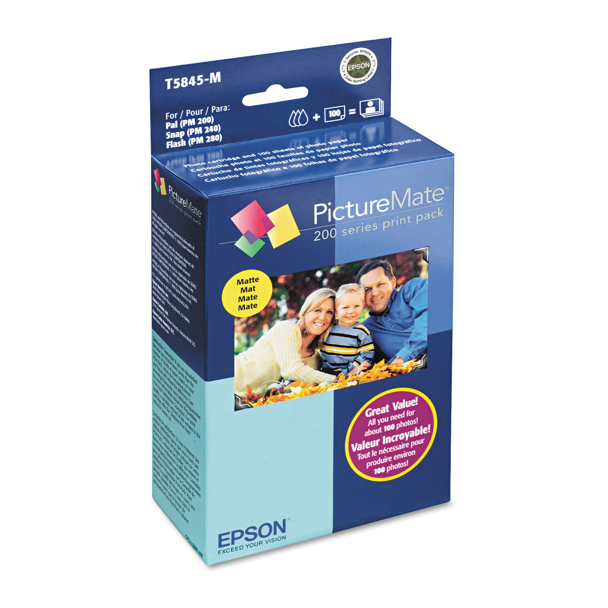 Print Pack Epson PictureMate T5845-M Mate