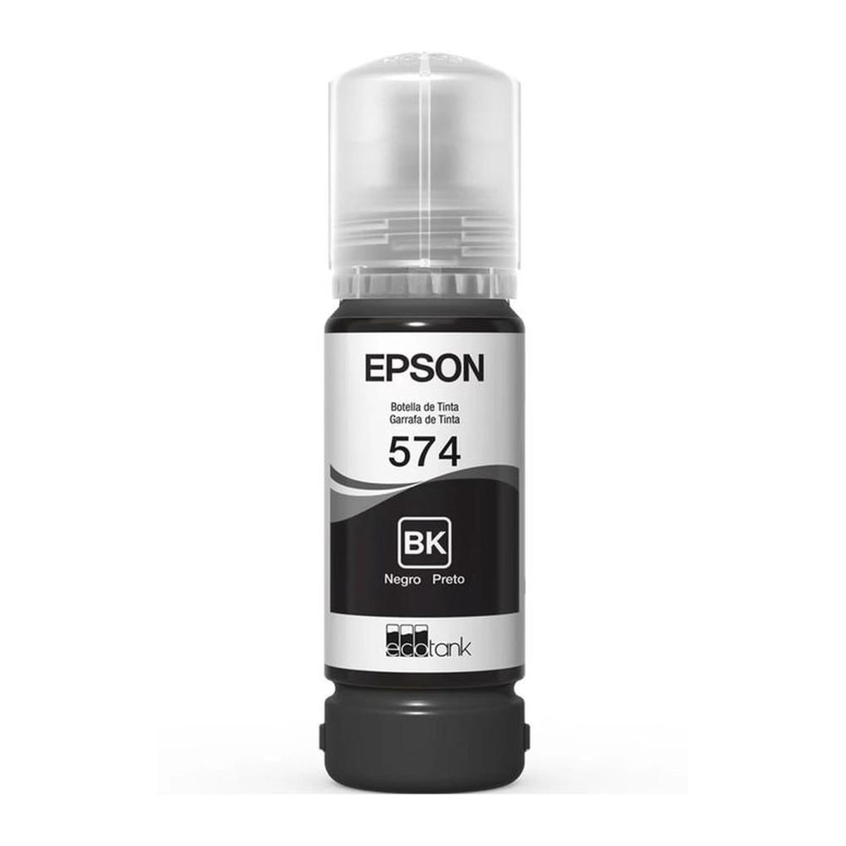 Botella de tinta Epson T574 Negro 65 ml