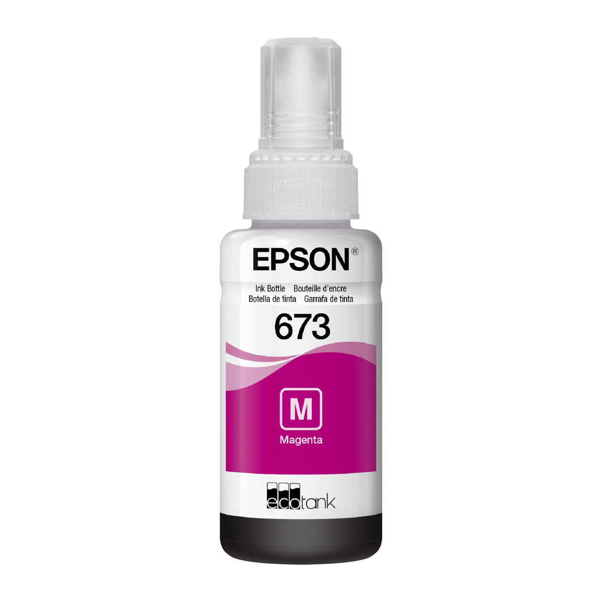 Botella de tinta Epson T673 Magenta