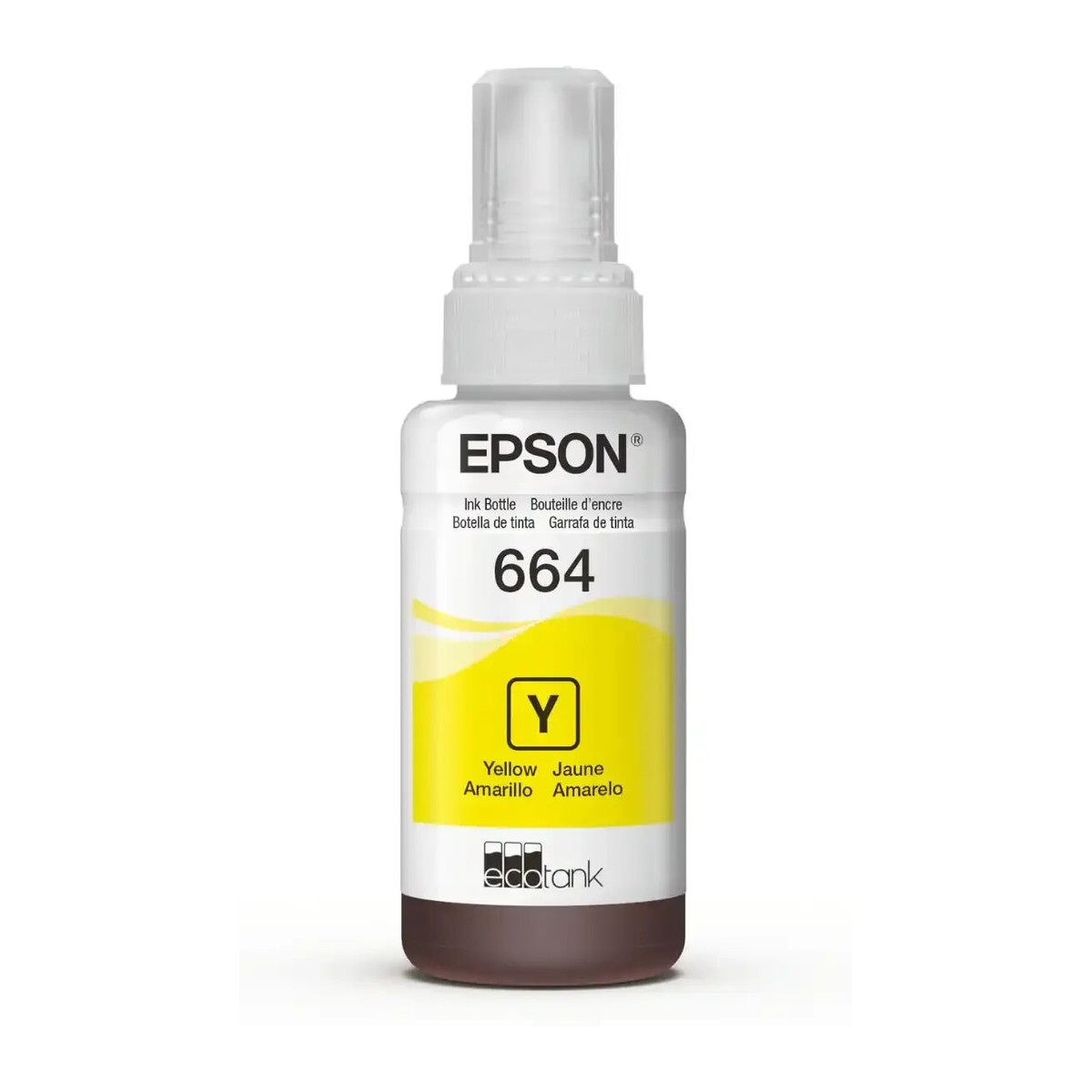 Botella de tinta Epson T664 Amarillo