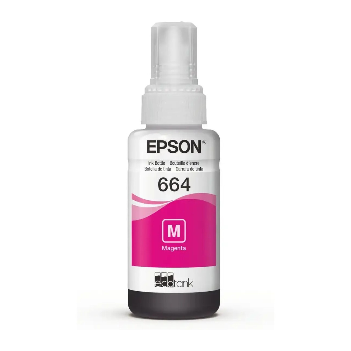 Botella de tinta Epson T664 Magenta