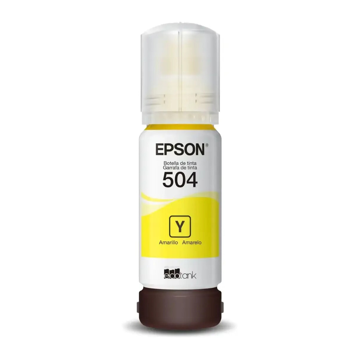 Botella de tinta Epson T504 Amarillo