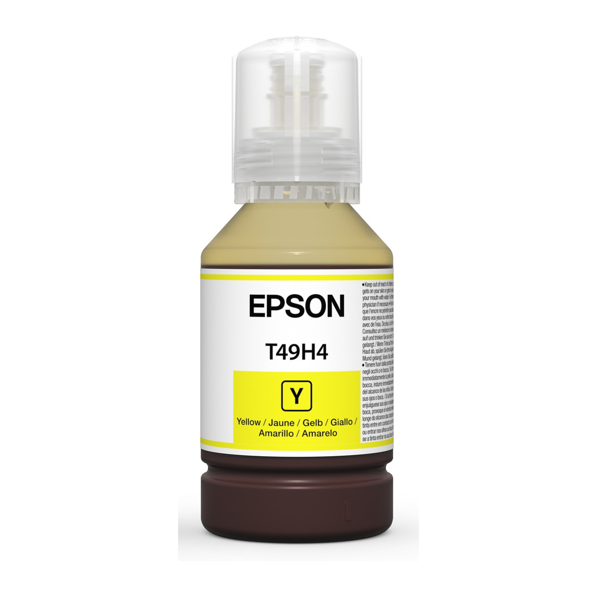 Botella de tinta Epson T49H Amarillo 140 ml