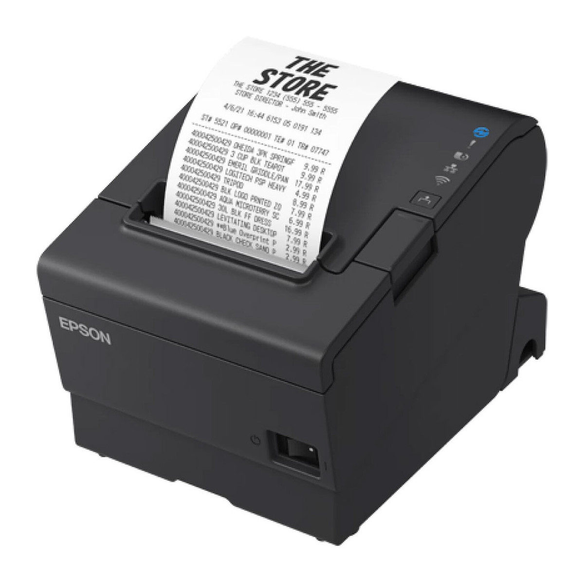 Impresora de recibos Epson TM-T88VII (112A0) Negro