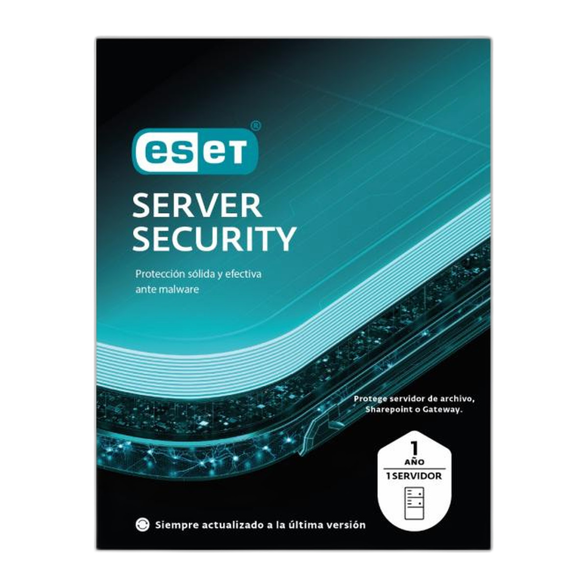 Antivirus ESET Server Security 1 servidor 1 año licencia física