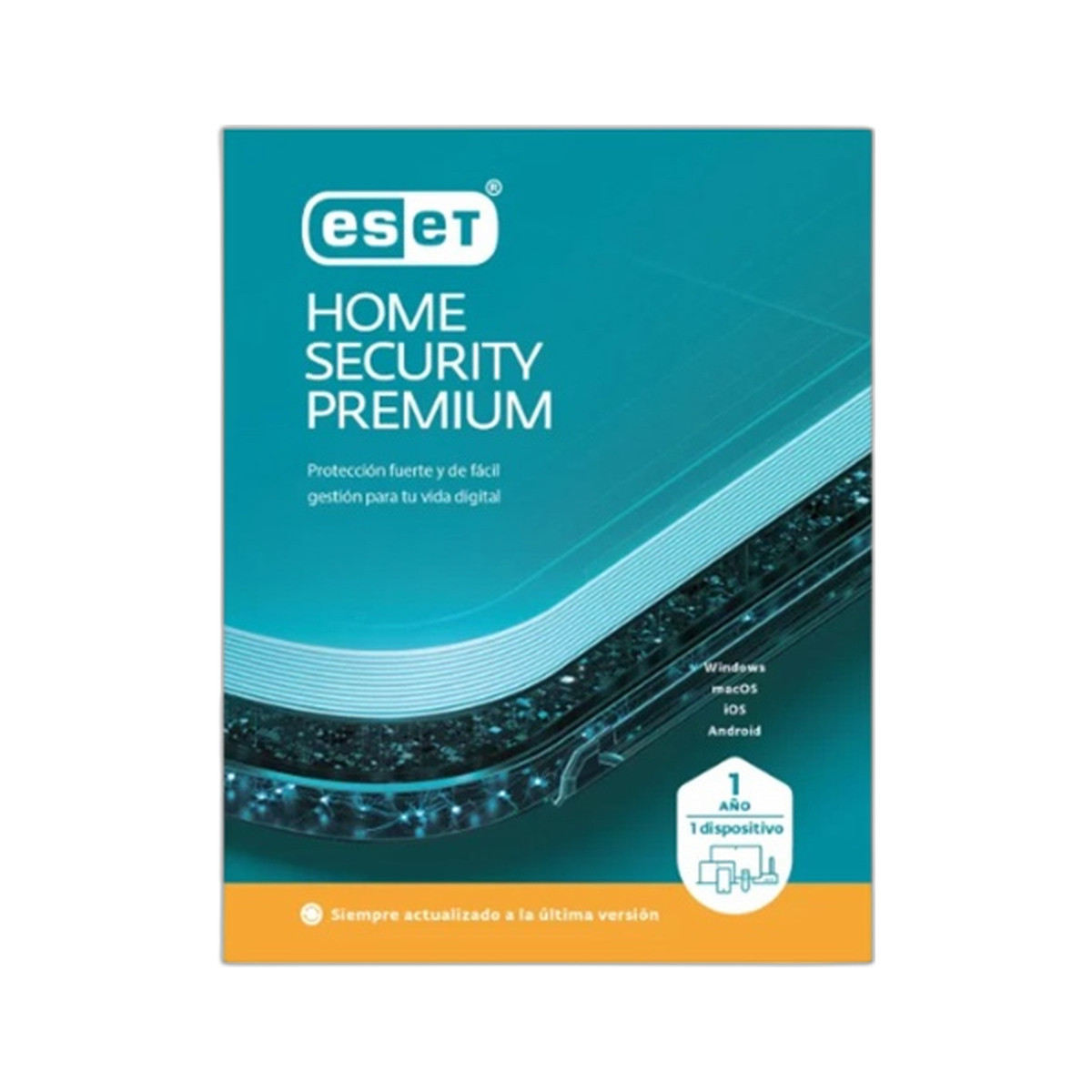 Antivirus ESET Home Security Premium 1 dispositivo 1 año licencia digital