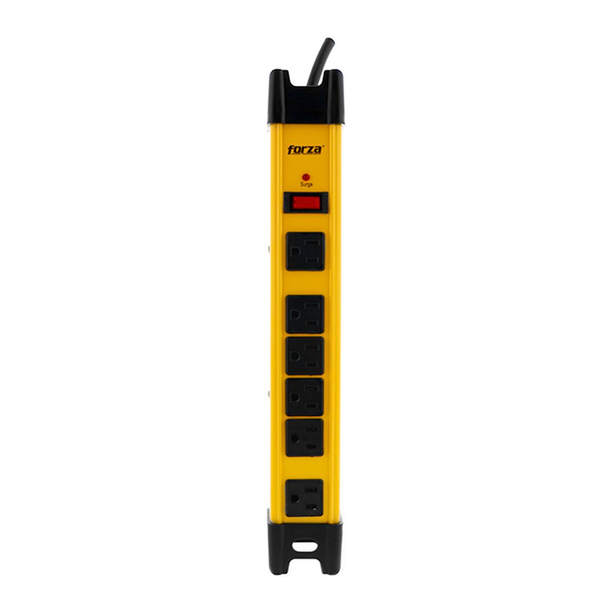 Protector de sobretensión Forza FSP-806 1200 J 6 tomas metálico