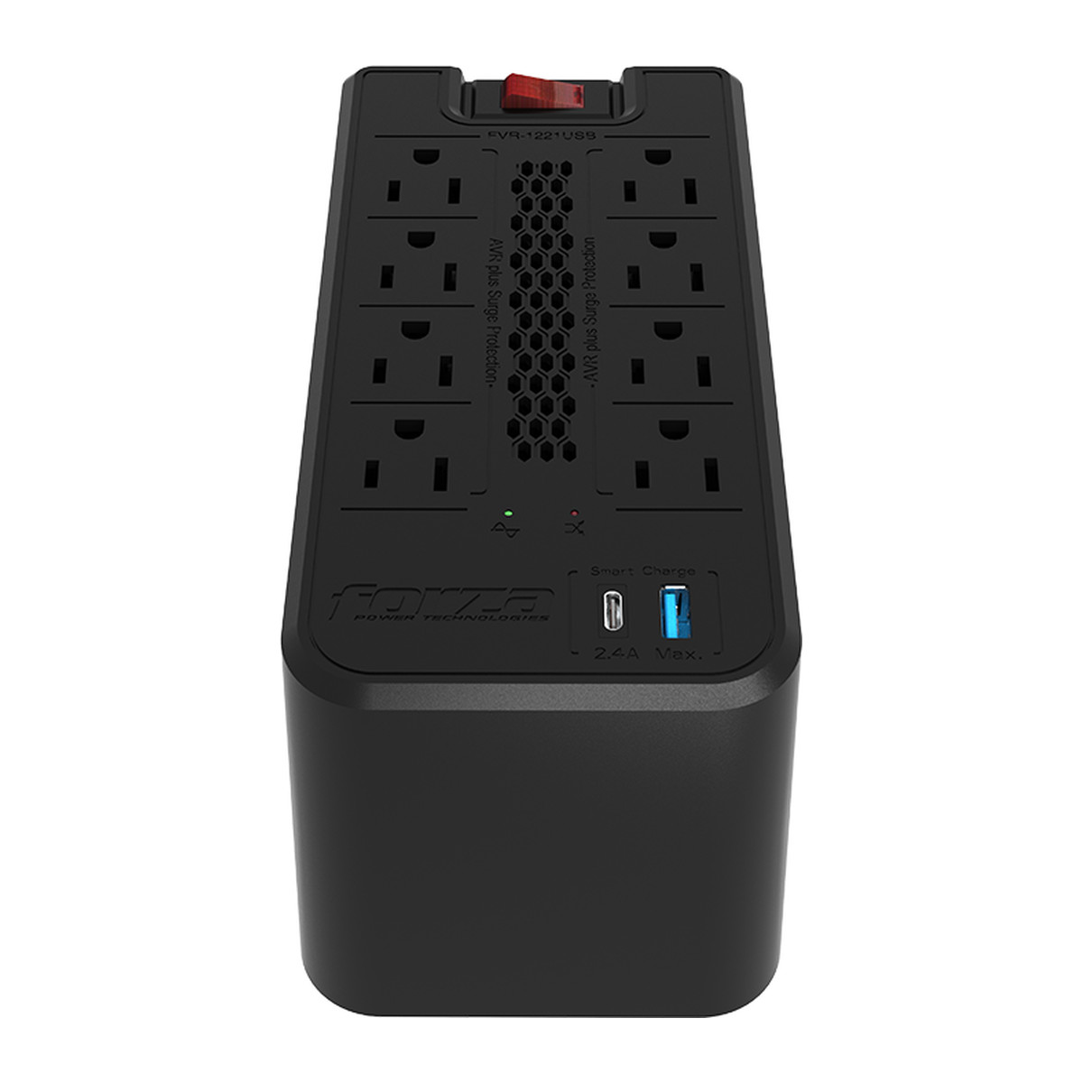 Regulador de voltaje Forza FVR-1221USB 1200VA