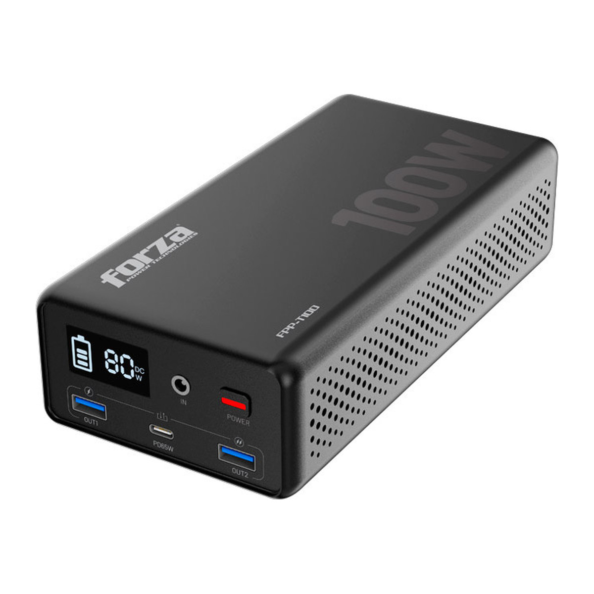 Estación de energía portátil Forza Titan FPP-T100 100 W Negro