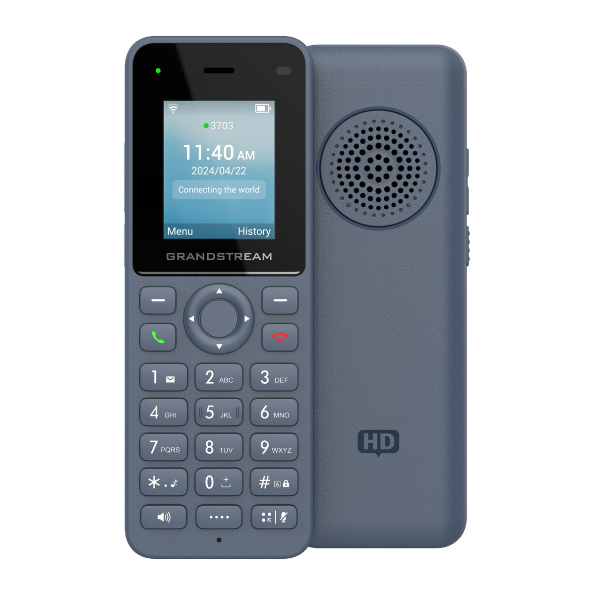 Teléfono IP inalámbrico Grandstream WP816 Wi-Fi 6 2 líneas