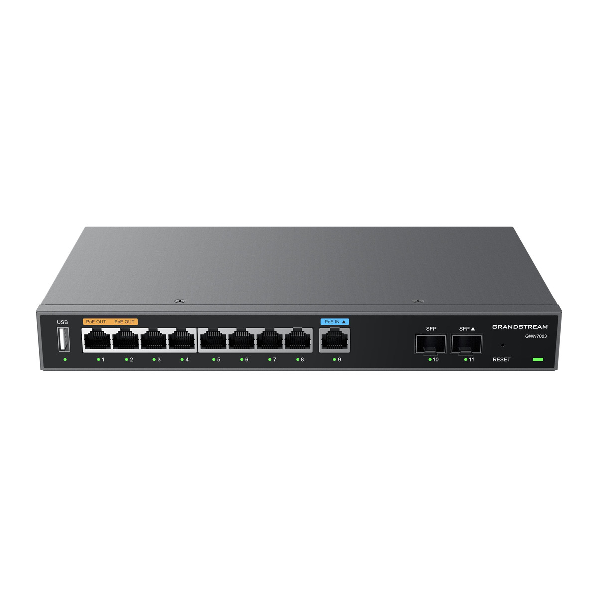 Router Grandstream GWN7003 Multi-WAN 9 puertos y 2 SFP