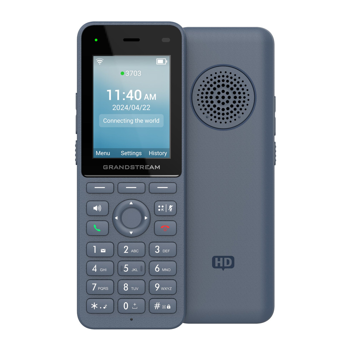 Teléfono IP inalámbrico Grandstream WP826 Wi-Fi 6 3 líneas