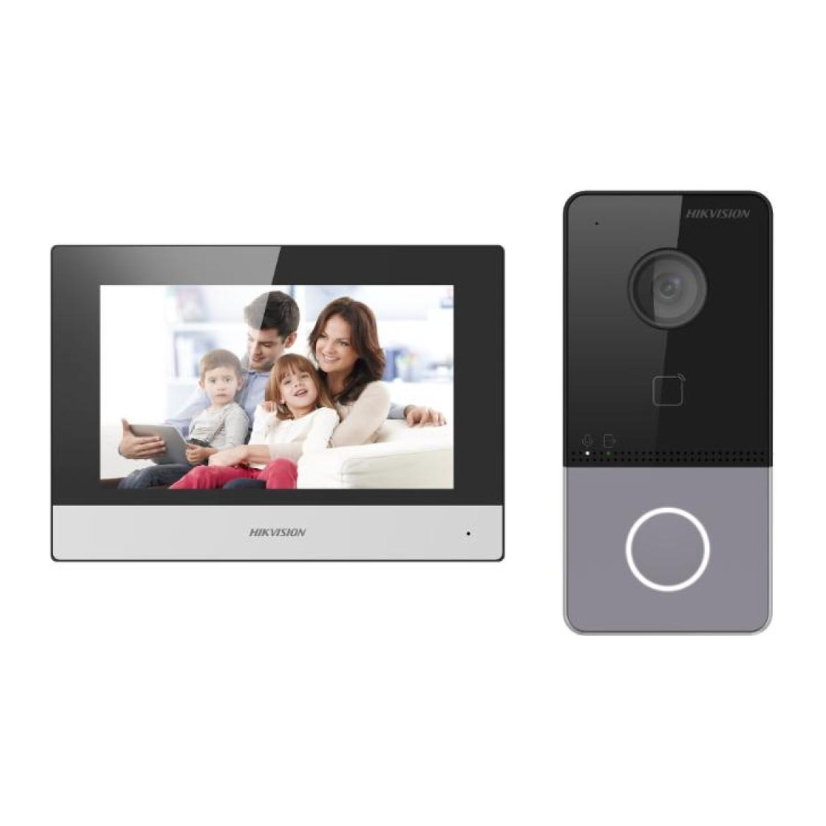 Sistema de intercomunicación de video Hikvision DS-KIS603-P
