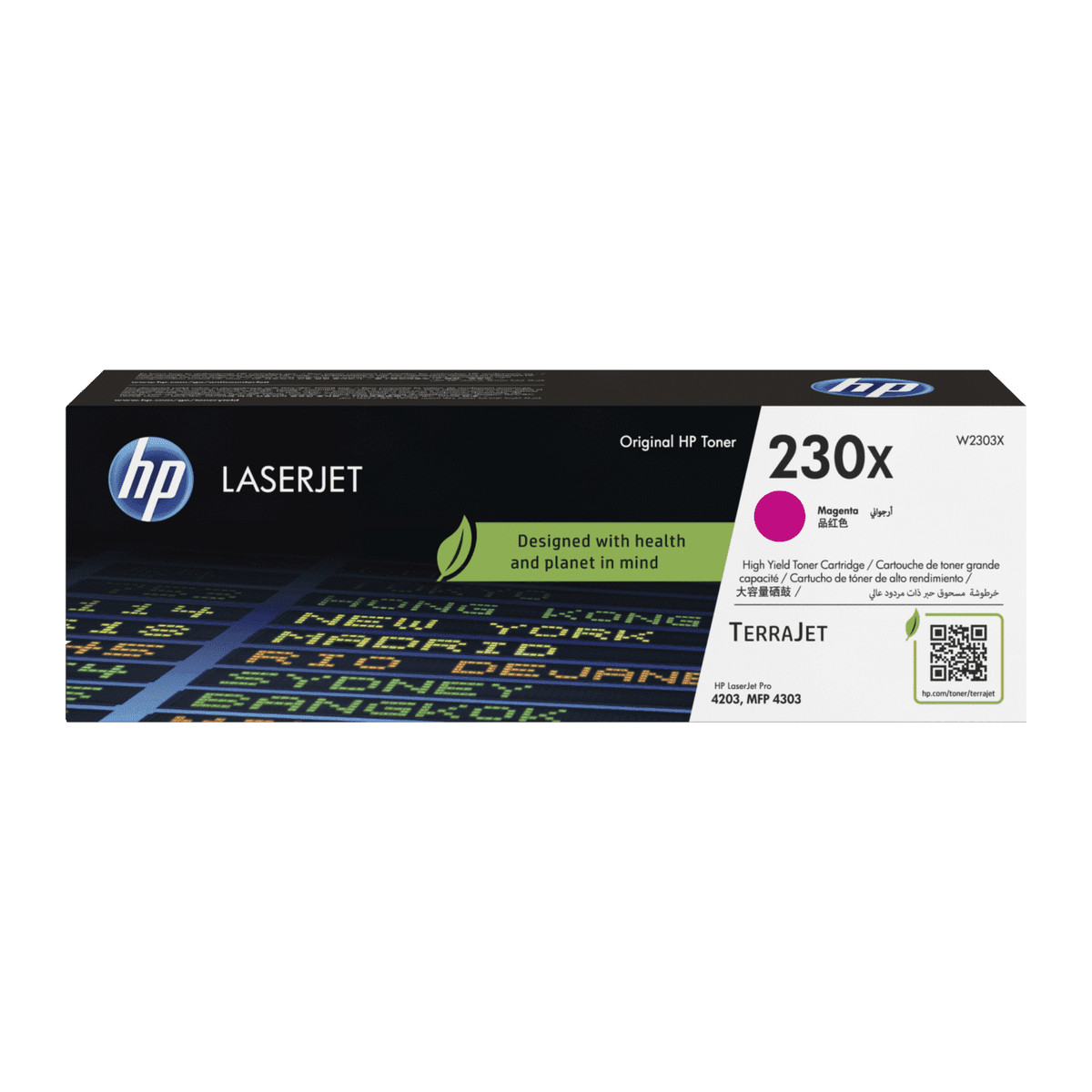Tóner HP W2303X Magenta