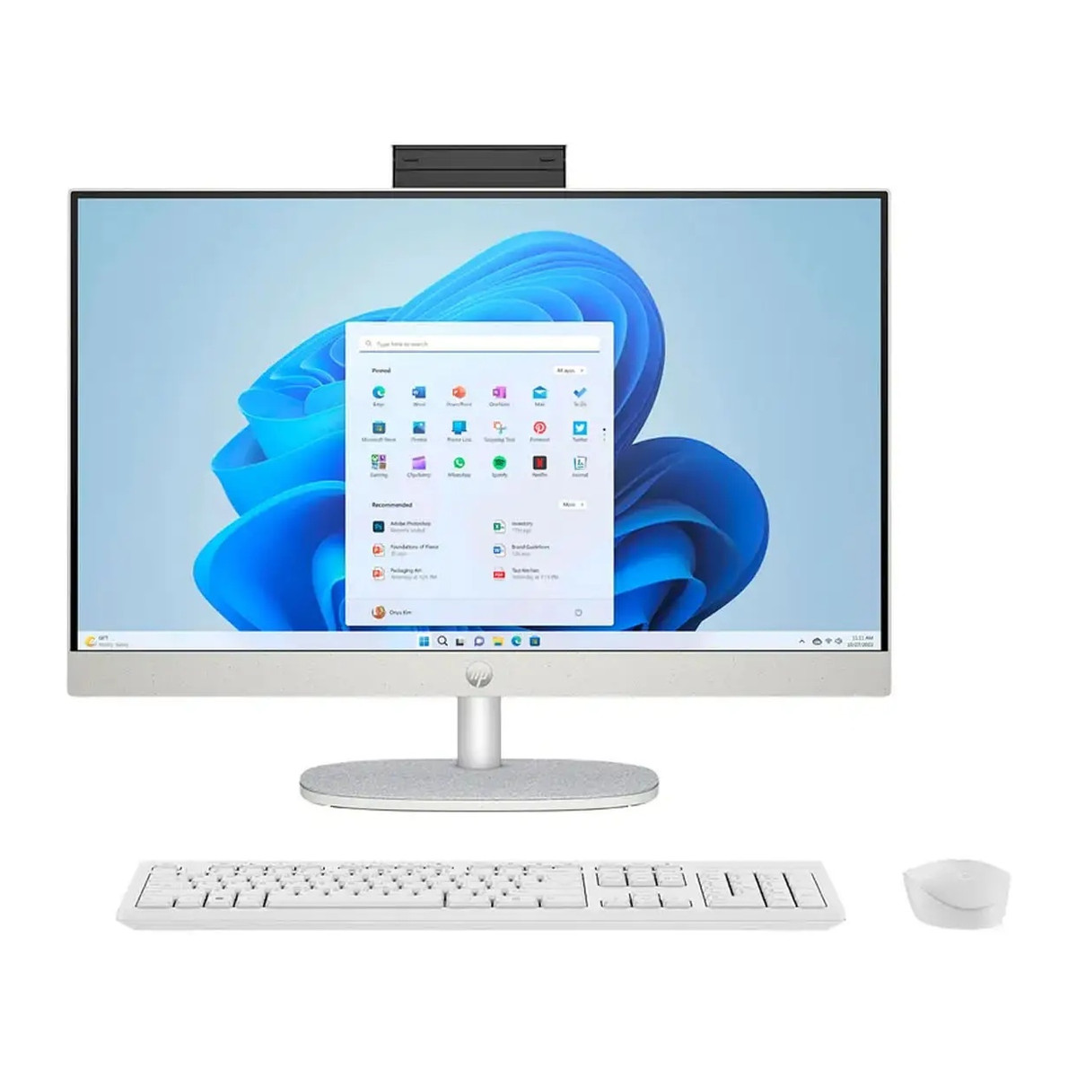 Computadora HP 24-cr0250la 23.8" Blanco