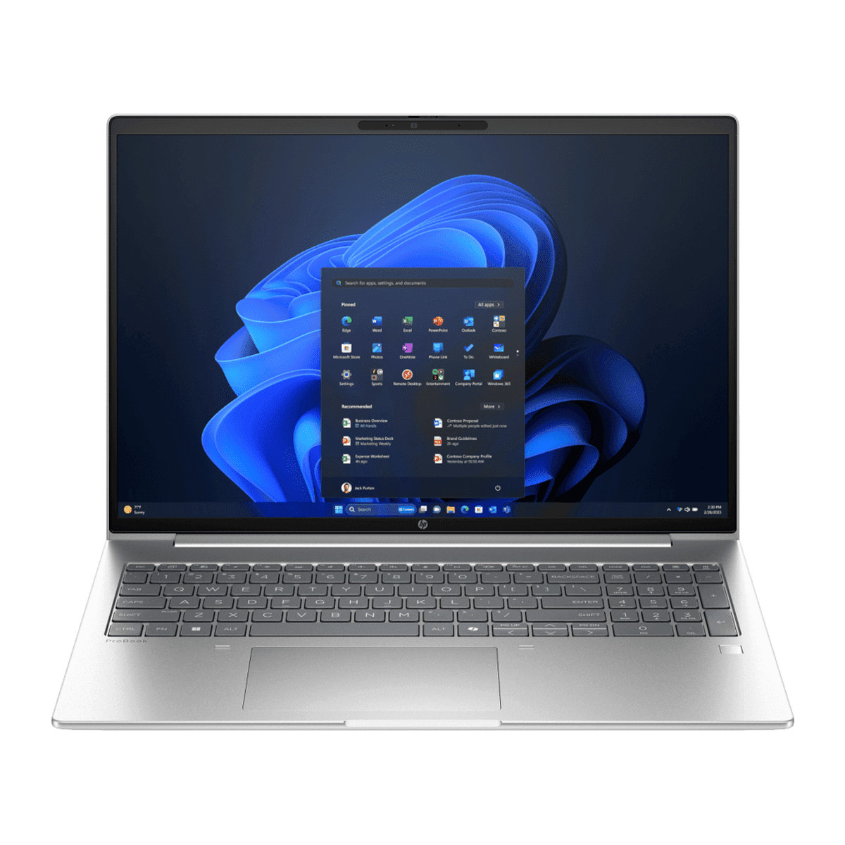 Laptop HP ProBook 4 AI G1i 16" Core Ultra 7 255U 16 GB 512 GB SSD Plateado