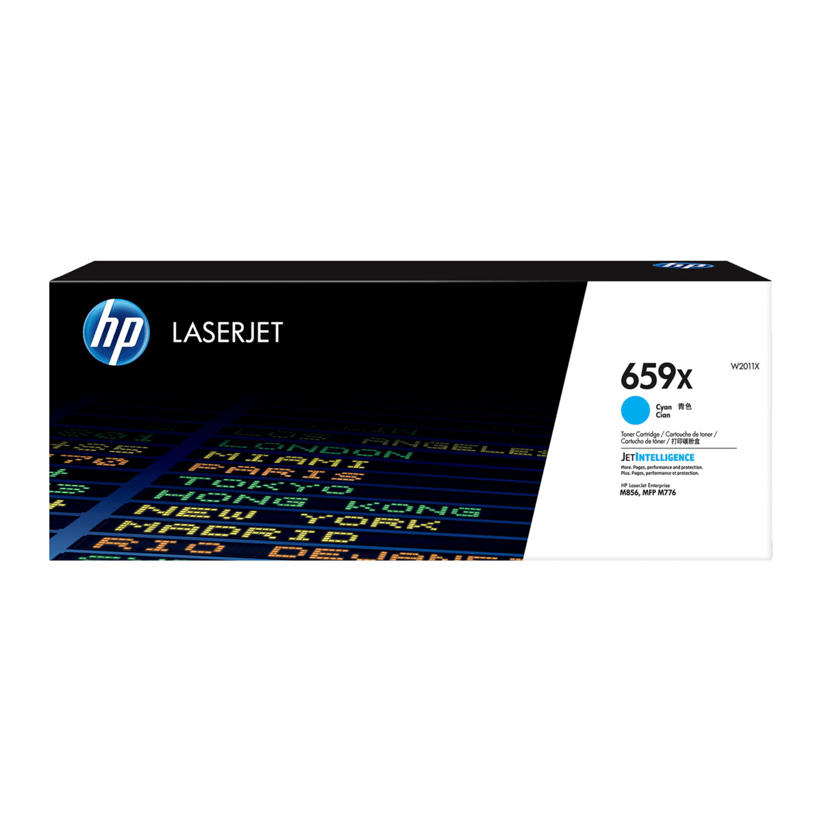 Tóner HP 659X Cian