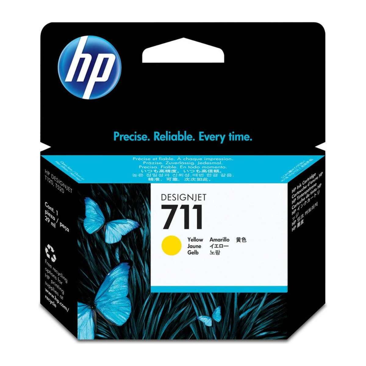 Cartucho de tinta HP DesignJet 711 29ml Amarillo