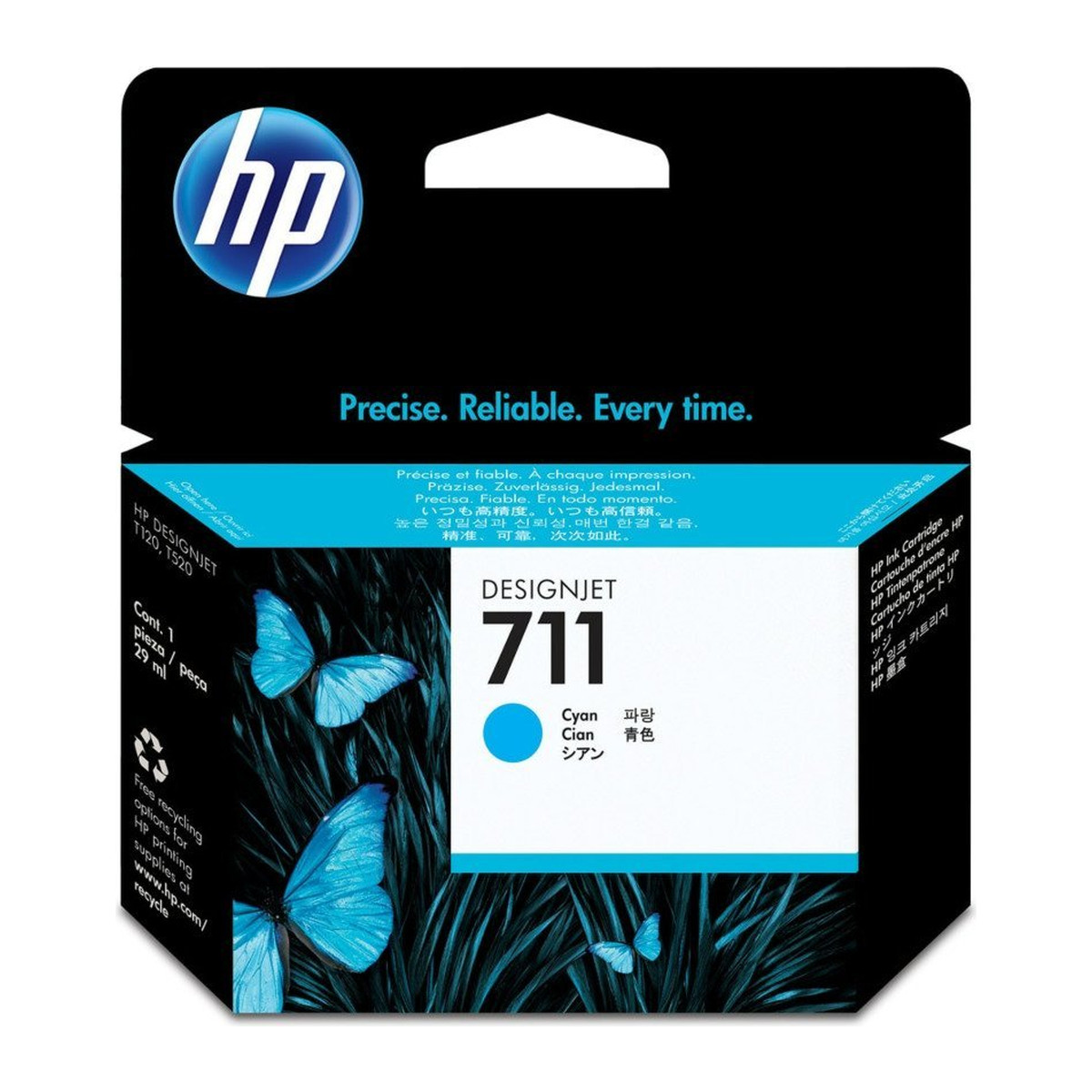 Cartucho de tinta HP DesignJet 711 29ml Cian