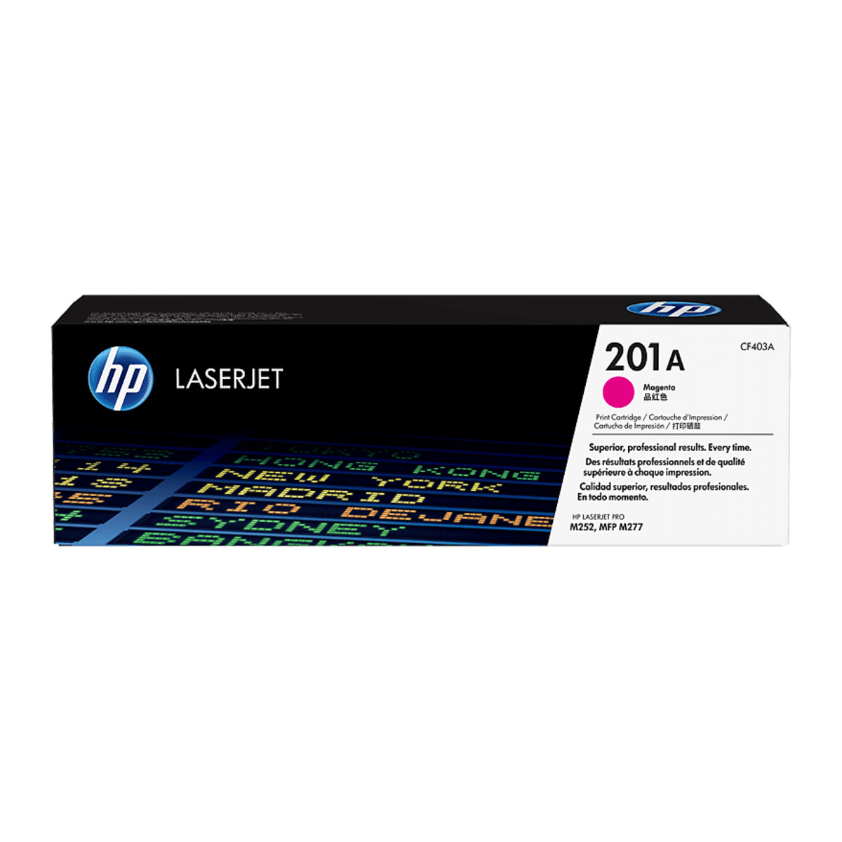Tóner HP 201A Magenta