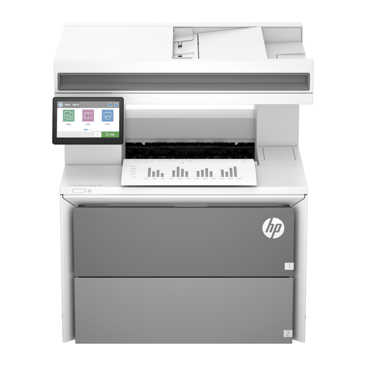 Impresora multifuncional HP LaserJet Enterprise MFP 5601dn