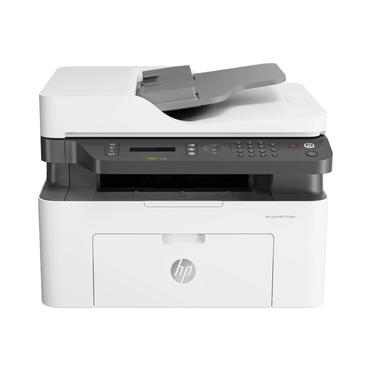 Impresora multifunción HP Laser MFP 137fnw monocromática