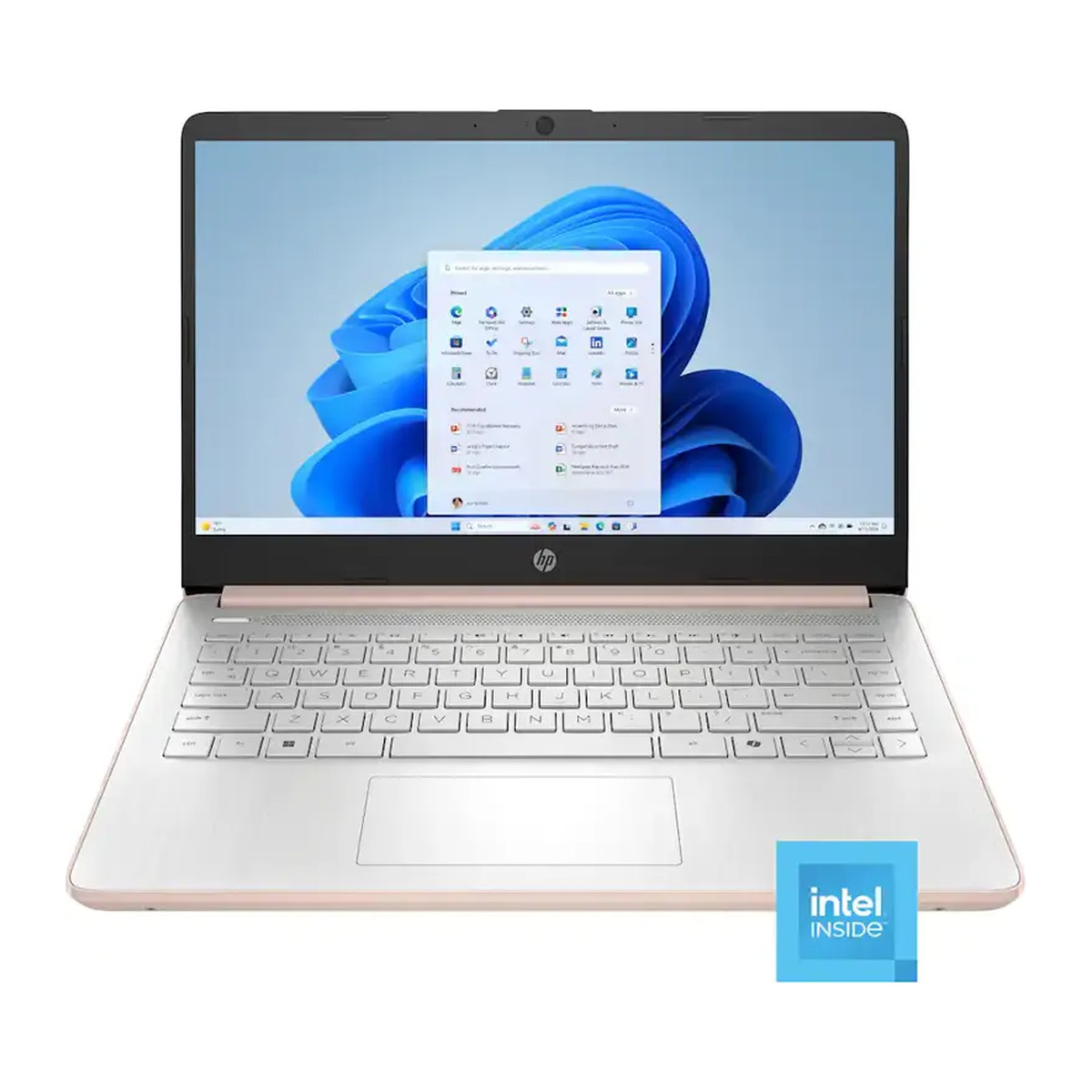 Laptop HP 14-dq6105dx 14" Intel N150 4 GB 128 GB UFS Rose Gold