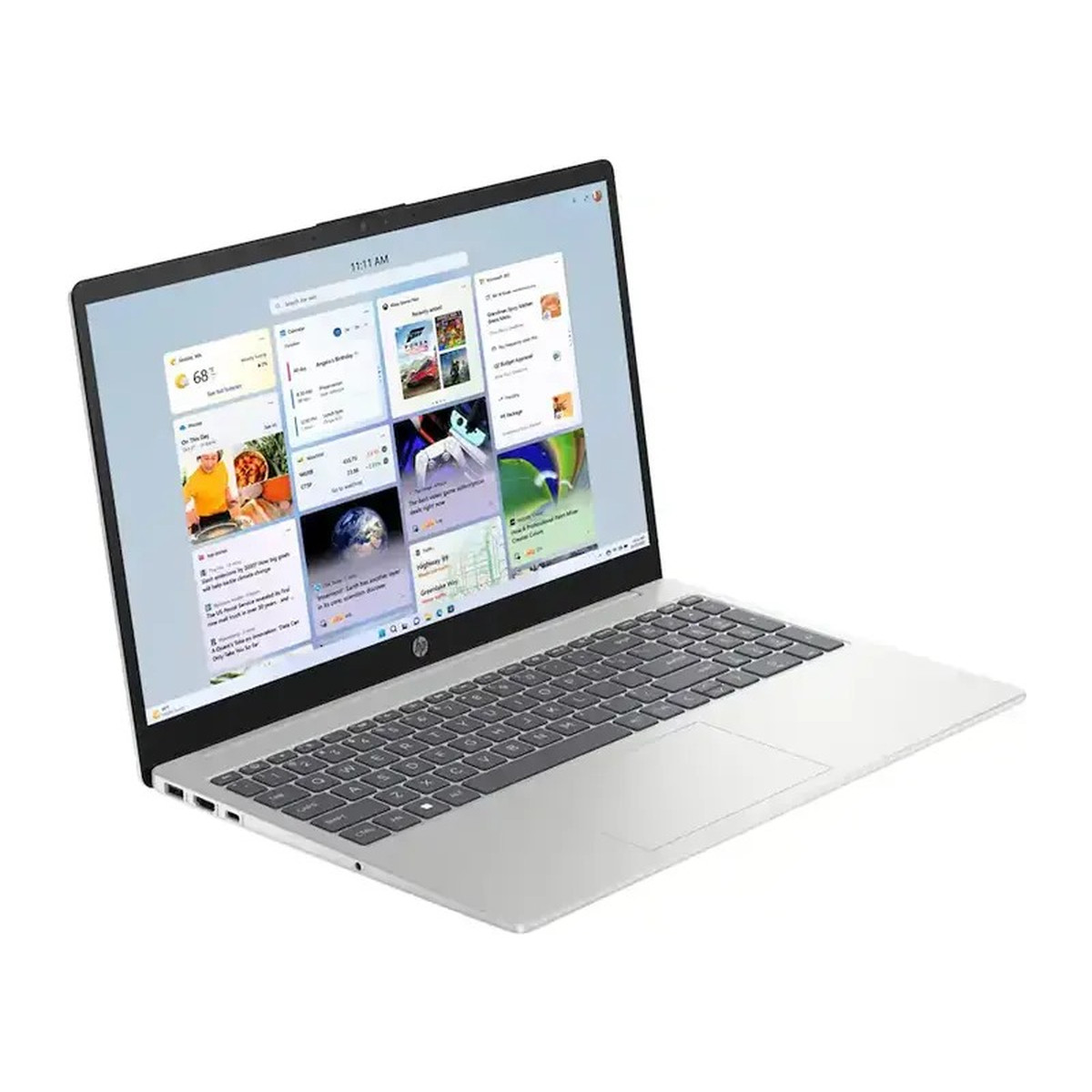 Laptop HP 15-eg3027 15.6" táctil Ryzen 7 7730U 16 GB 512 GB Plata Teclado inglés