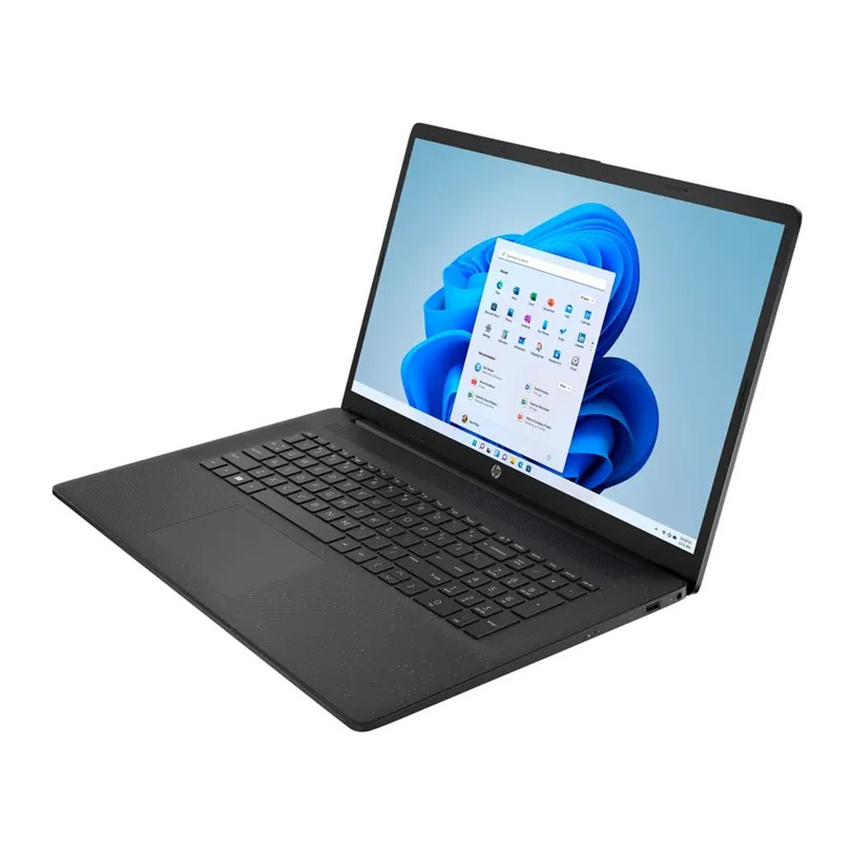 Laptop HP Essential 17.3" HD+ Core 5 120U 8 GB 256 GB Negro Teclado inglés