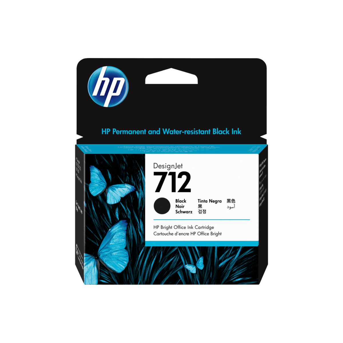 Cartucho de tinta HP DesignJet 712 80ml Negro