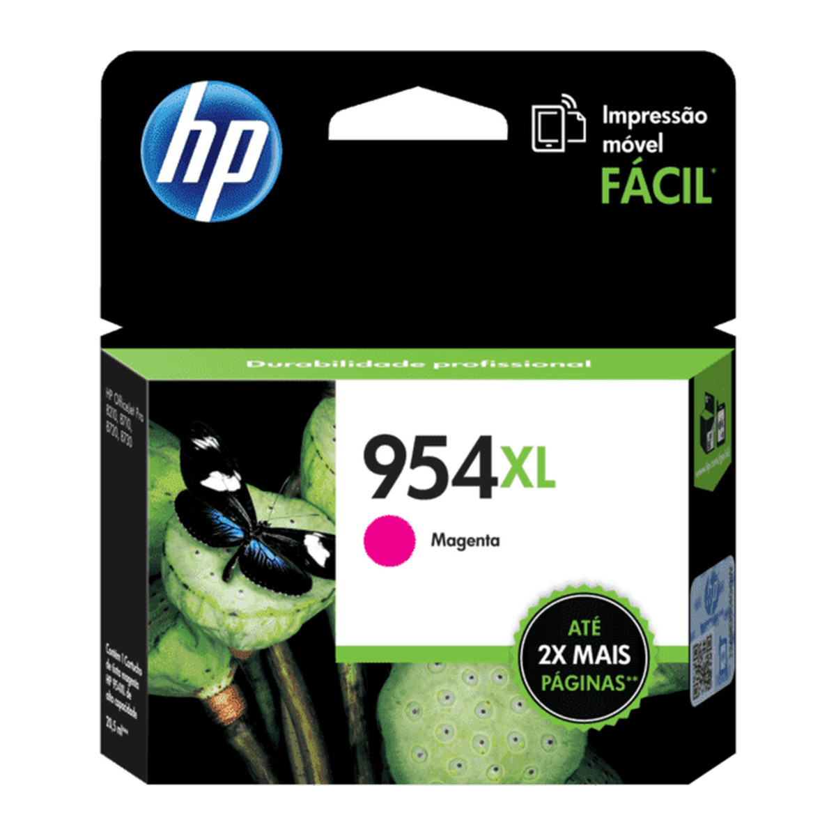 Cartucho de tinta HP 954xl 1,600 pages Magenta